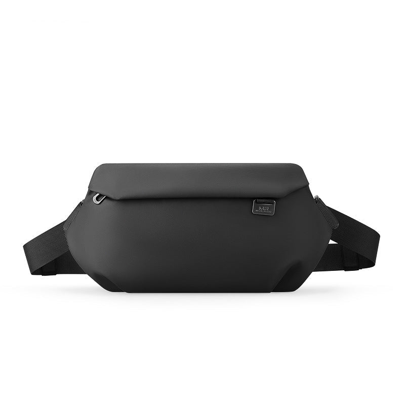 Black Stylish Men's Waist Pack for College丨Neouo